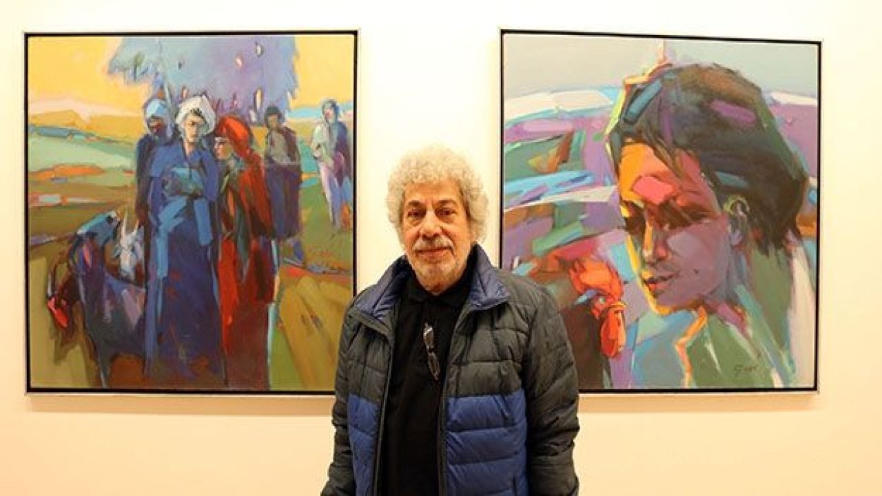 Ressam Turhan Ekici’nin sergisine ilgi