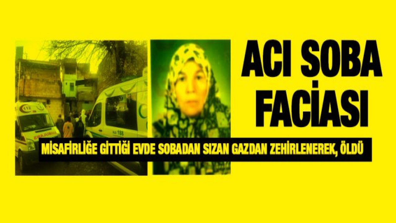 Gaziantep'te soba faciası: 1 ölü, 1 yaralı