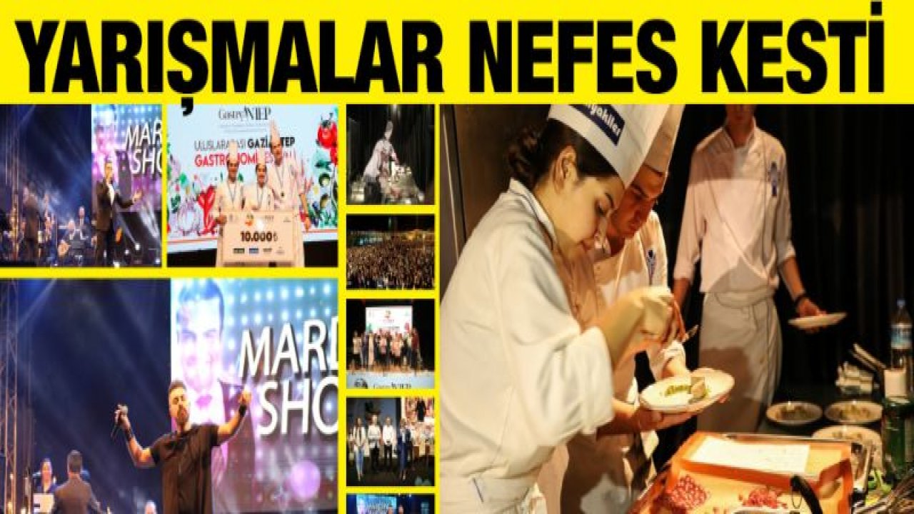 GASTRONOMİ FESTİVALİ'NİN SON GÜNÜ RENKLİ GEÇTİ