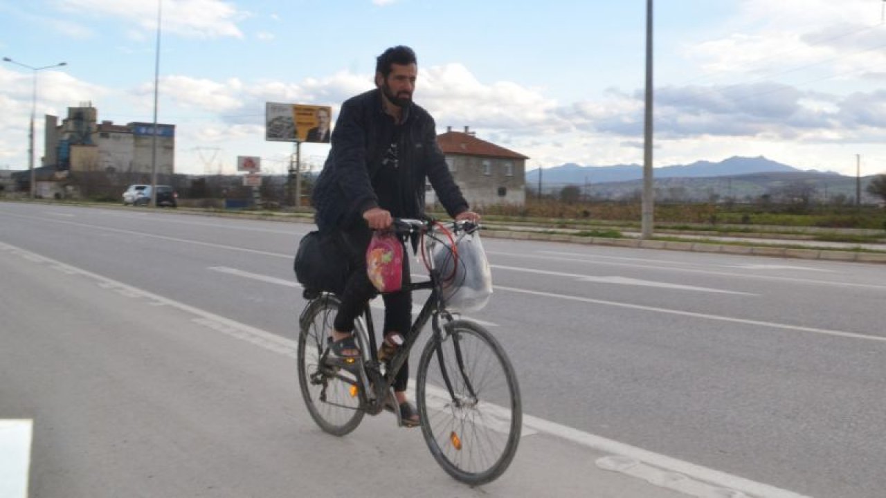 Gaziantepli bisikletli gezgin üçüncü Türkiye turunda