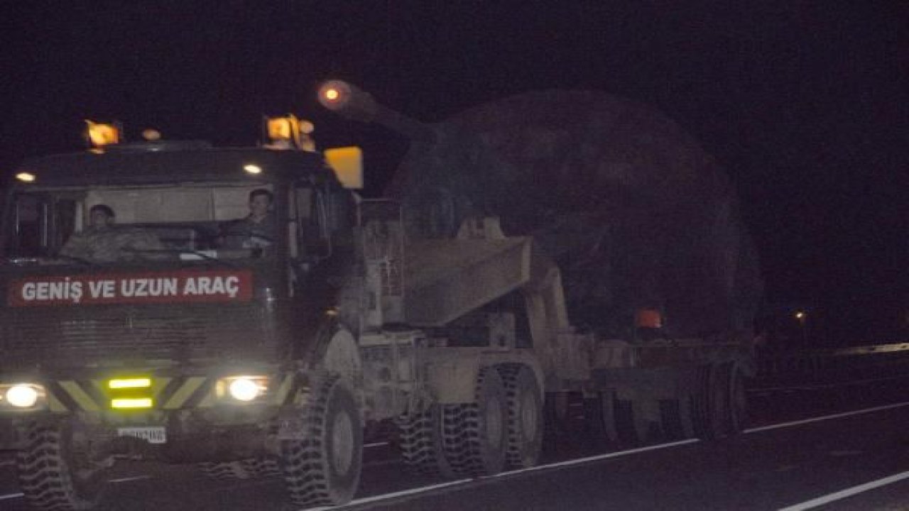 Suriye sınırına 'fırtına obüs' sevkiyatı