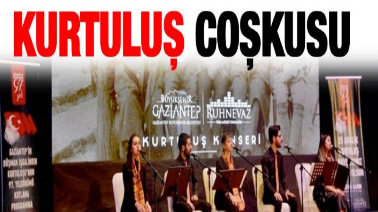 Gaziantep'in Kurtuluşu'nun 97'nci yıl dönümü kutlamaları