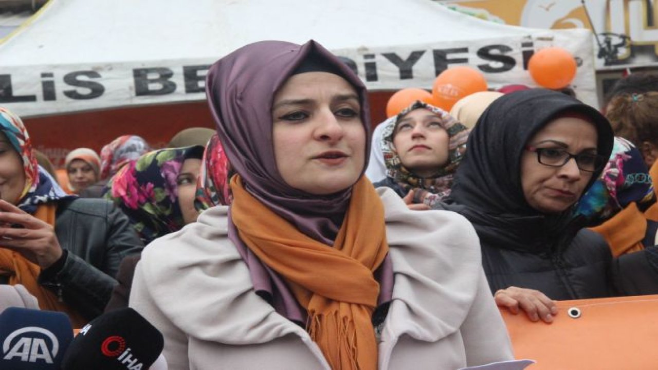 Kilisli kadınlar "şiddete hayır" diyerek meydanlara indi