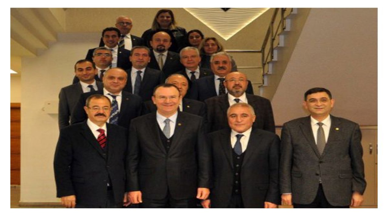 GSO'dan Gaziantep OSB Başkanı Topçuoğlu ve Şimşek'e ziyaret