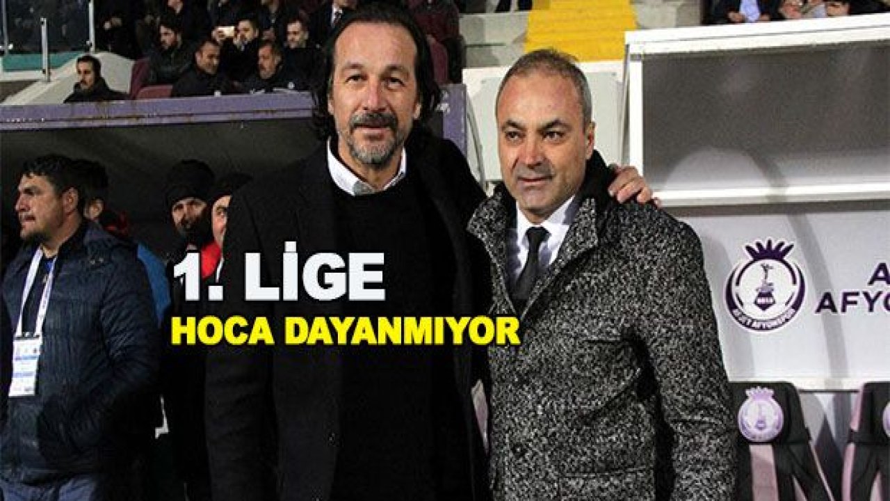 Spor Toto 1. Lig'e teknik direktör dayanmıyor