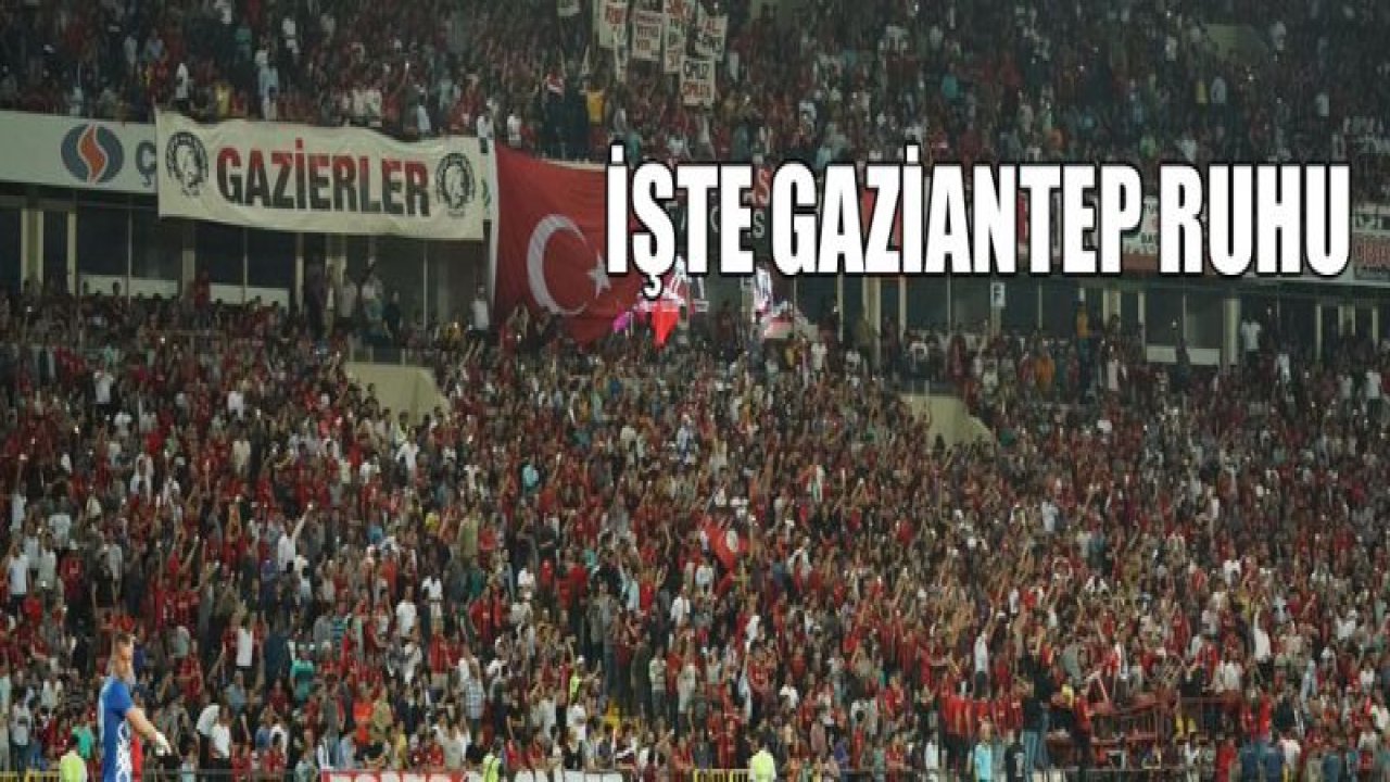 İşte Gaziantepli ruhu!