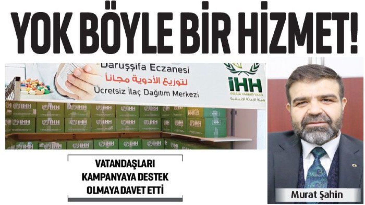 '˜Ziyan Olmasın Şifa Olsun'