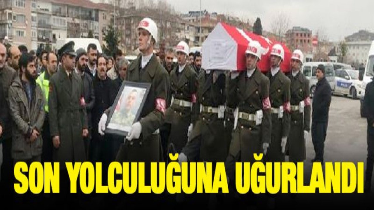 Kaza kurşunuyla hayatını kaybeden asker son yolculuğuna uğurlandı