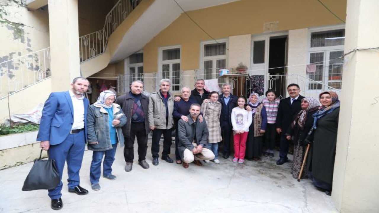 BAŞKAN TAHMAZOĞLU VATANDAŞI VE ESNAFI ZİYARET ETTİ