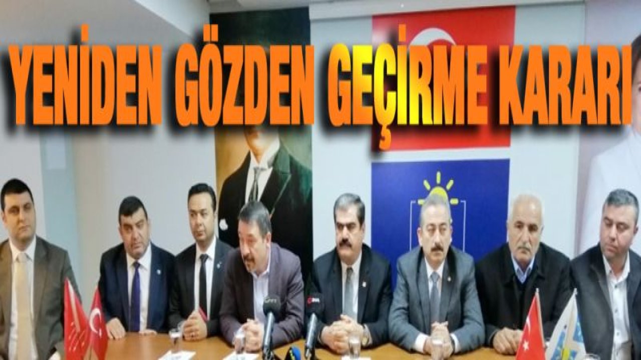 Gaziantep'te İYİ Parti ve CHP ortak basın toplantısı düzenledi