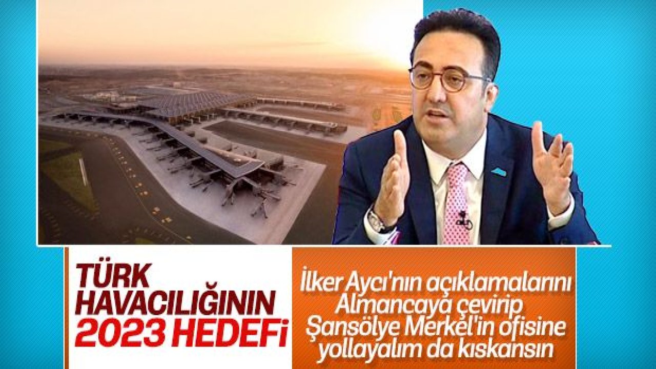 İlker Aycı, yeni havalimanının Türkiye'ye ne katacağını anlattı
