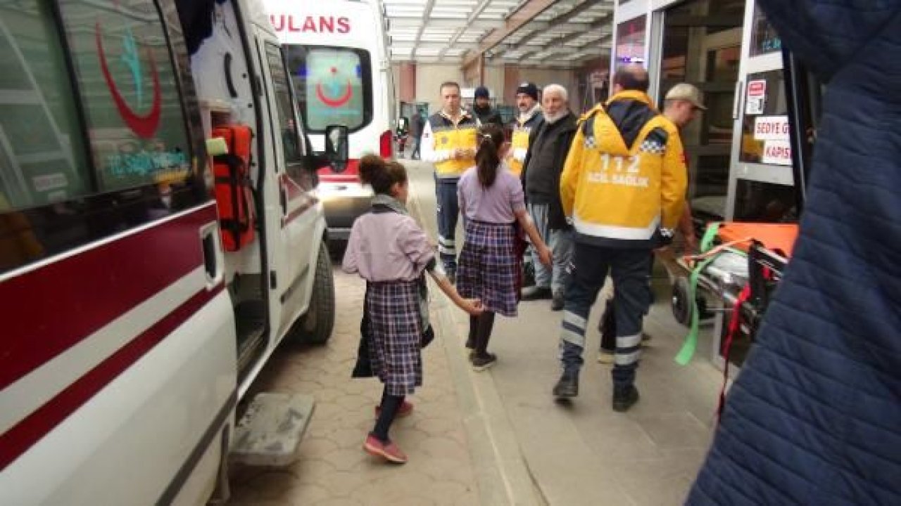 Kimya deneyindeki dumandan etkilenen 15 öğrenci hastanelik oldu