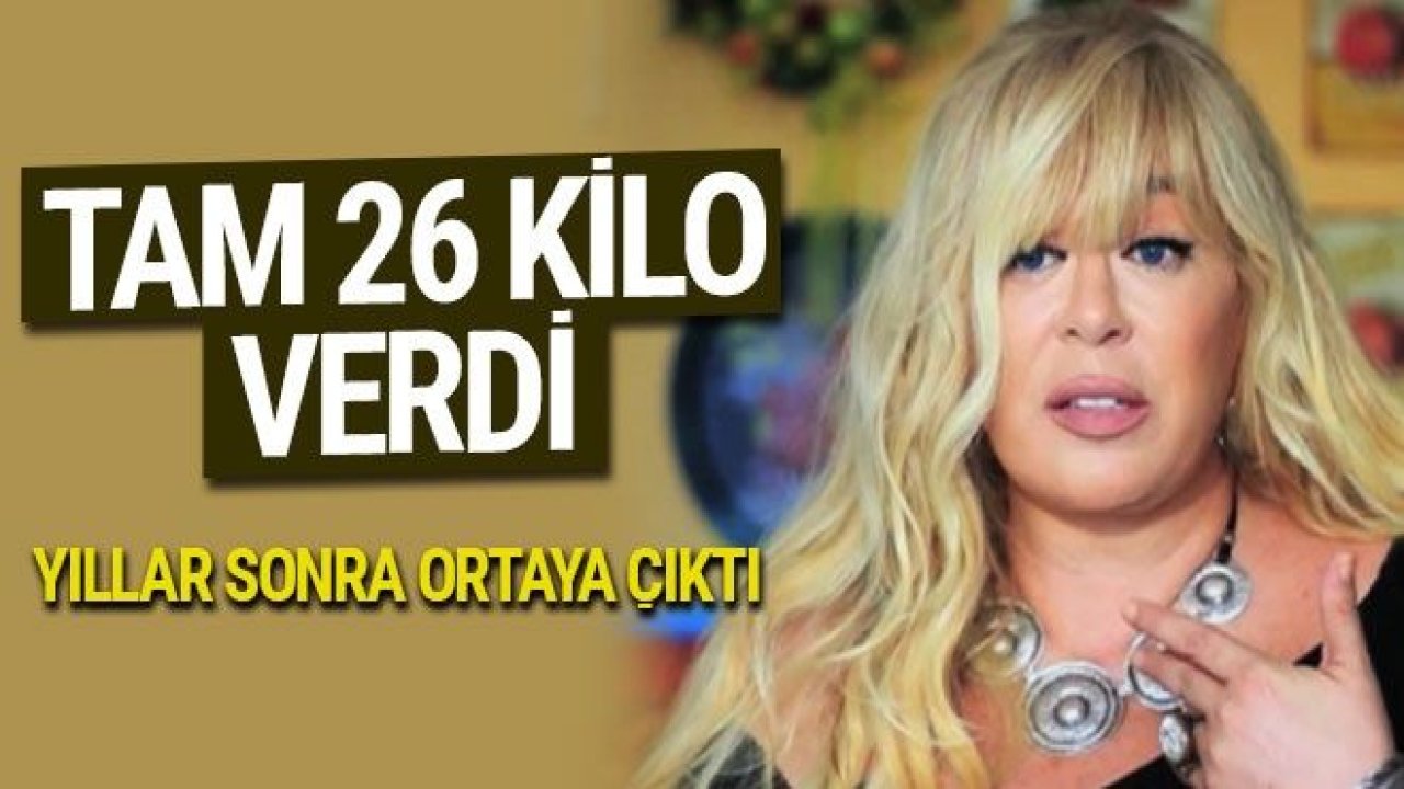Zerrin Özer yıllar sonra ortaya çıktı 26 kilo vermiş inanılmaz değişim