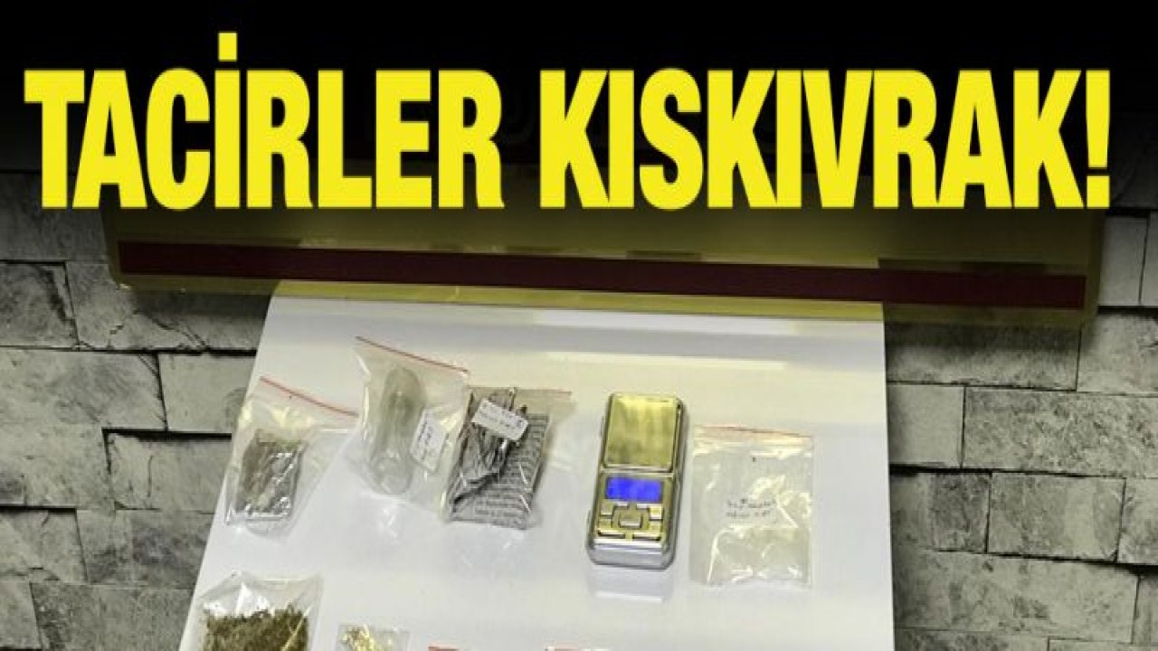 ŞEHİTKAMİL İLÇE EMNİYET MÜDÜRLÜĞÜ EKİPLERİNDEN UYUŞTURUCU TACİRLERİNE OPERASYON