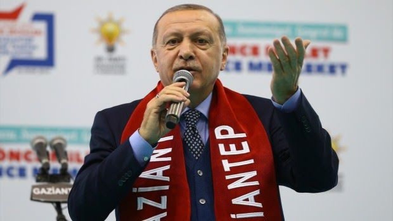 Erdoğan'dan Gaziantep'ten çağrı