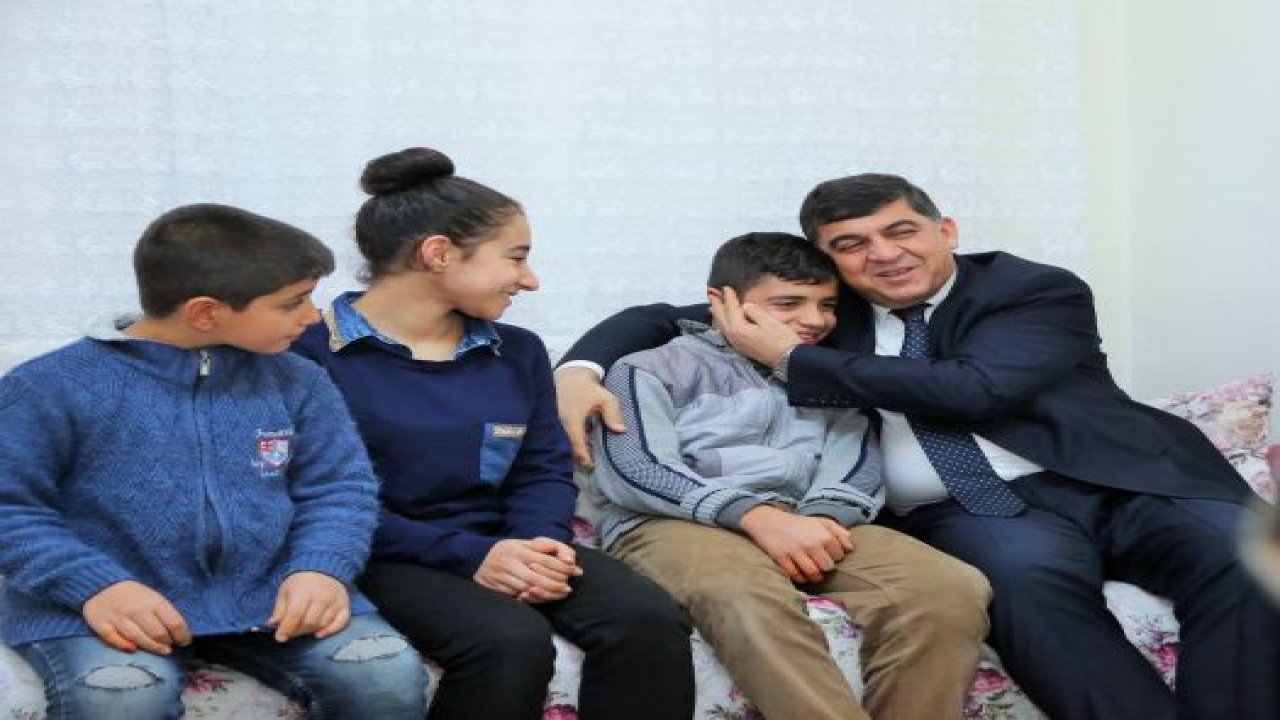 BAŞKAN FADILOĞLU, YETİM AİLELERE UMUT OLUYOR