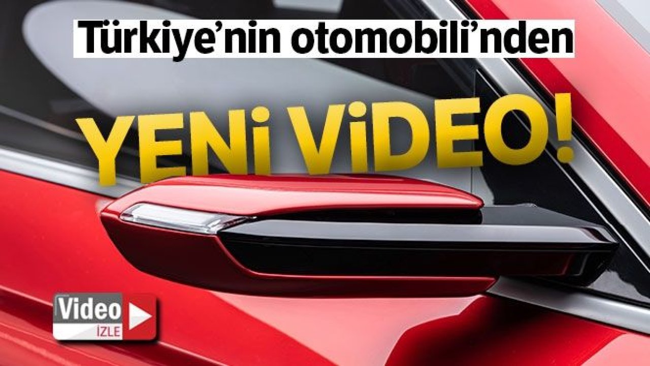Yerli Otomotiv 'TOGG'dan Deneme Sürümü...TOGG'dan Son Görüntüler...İzle