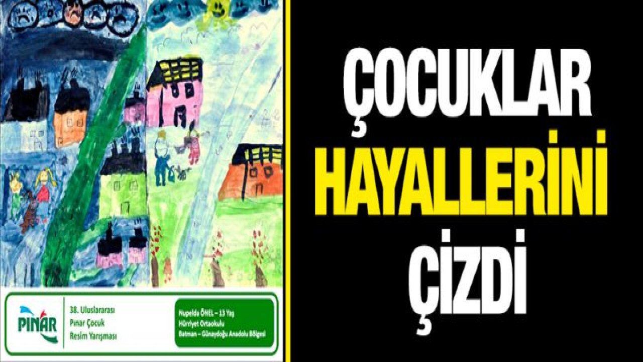 38. Uluslararası Pınar Çocuk Resim Yarışması'na Rekor Katılım