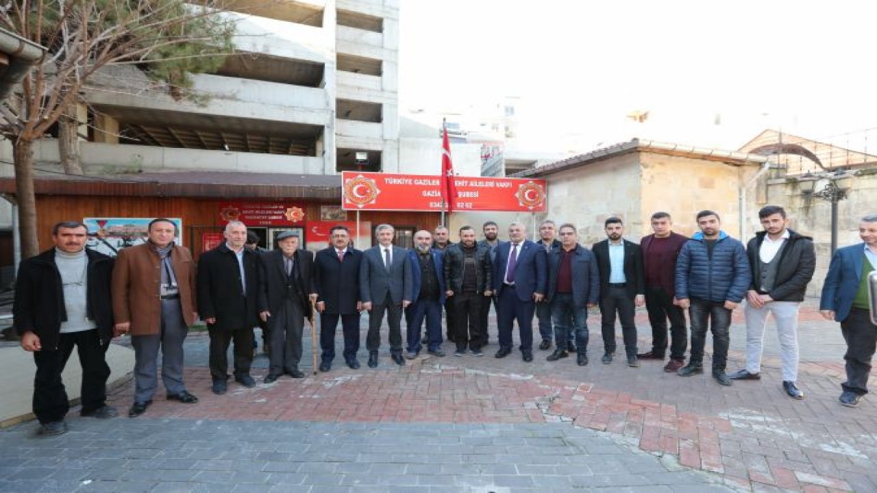 BAŞKAN TAHMAZOĞLU, ŞEHİT AİLELERİNİ VE GAZİLERİ ZİYARET ETTİ