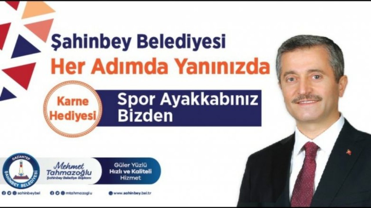 ŞAHİNBEY BELEDİYESİ'NDEN RANDEVULU AYAKKABI DAĞITIMI