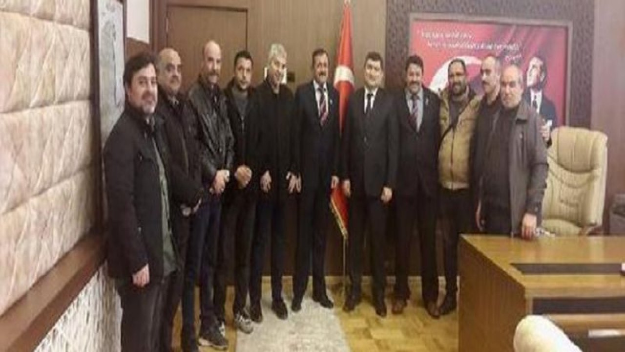Şehit Aileleri Derneği'nden Kaymakam Şahin'e ziyaret