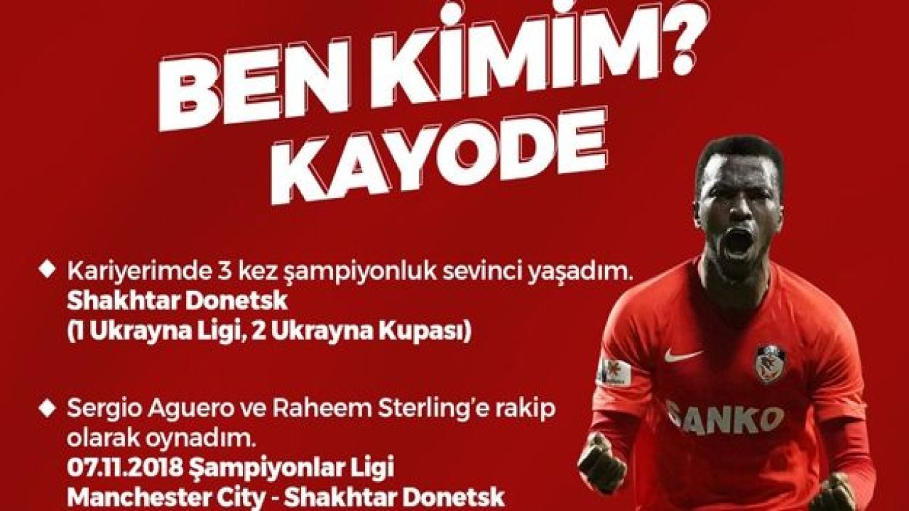 YÜKSELEN YILDIZ Olarenwaju Kayode