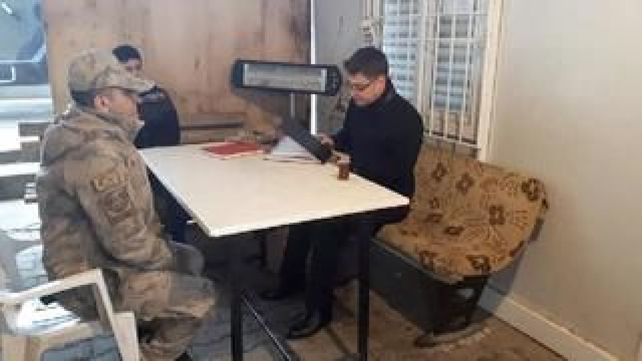 Kaymakamdan kontrol noktalarına ziyaret