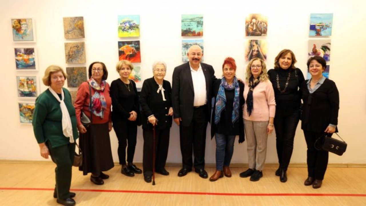 ‘SANKO KARMASI 1’ SERGİSİ SANATSEVERLERLE BULUŞTU