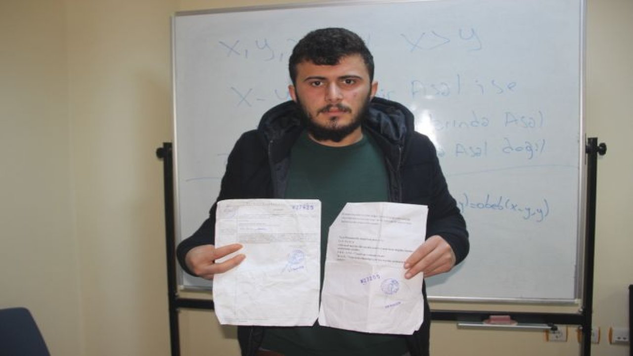 (Özel) Elektrik akımına kapılan genç matematik aşığı oldu