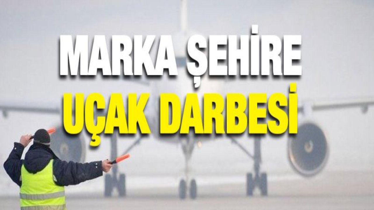 Uçak seferleri sis yüzüne iptal