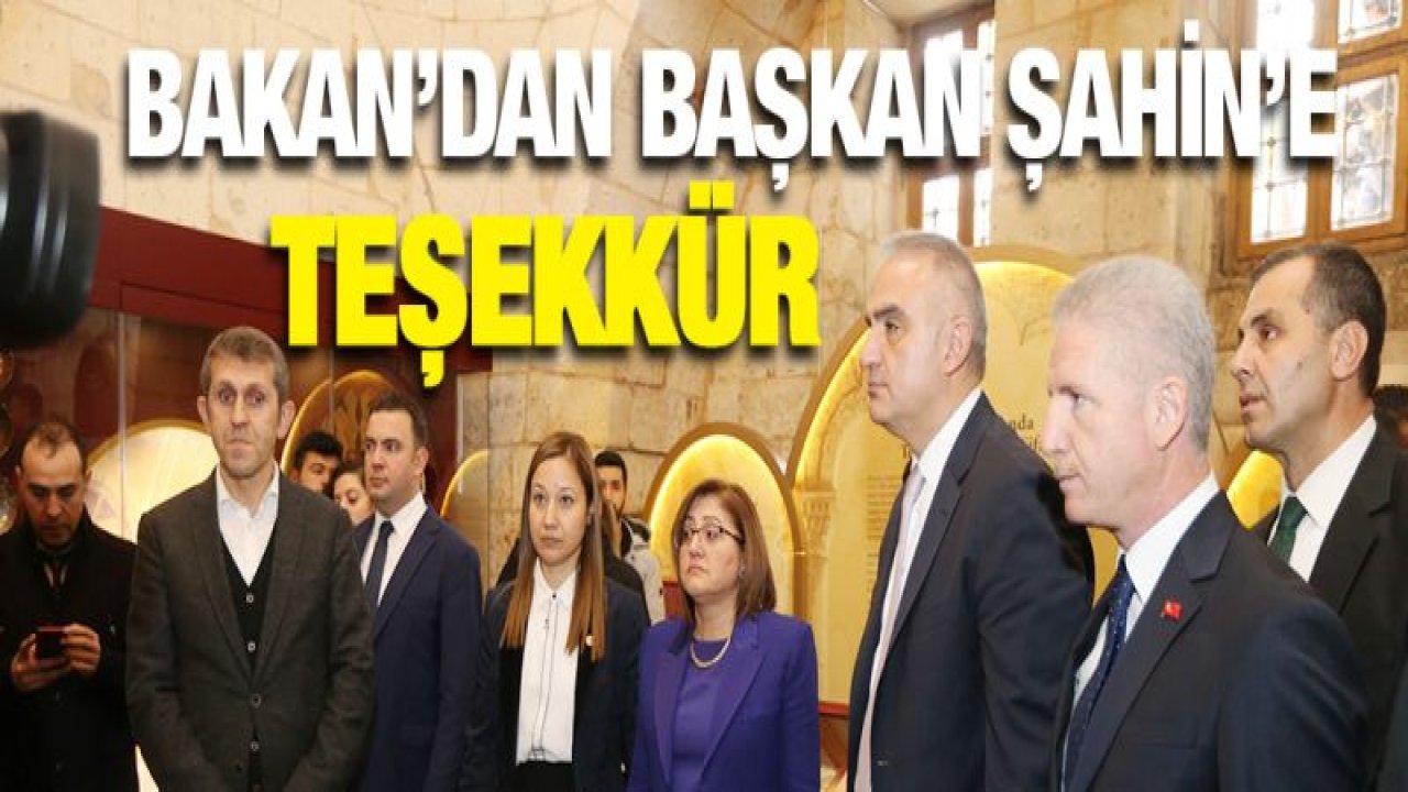 KÜLTÜR VE TURİZM BAKANI ERSOY, TARİHİ MEKANLARA HAYRAN KALDI
