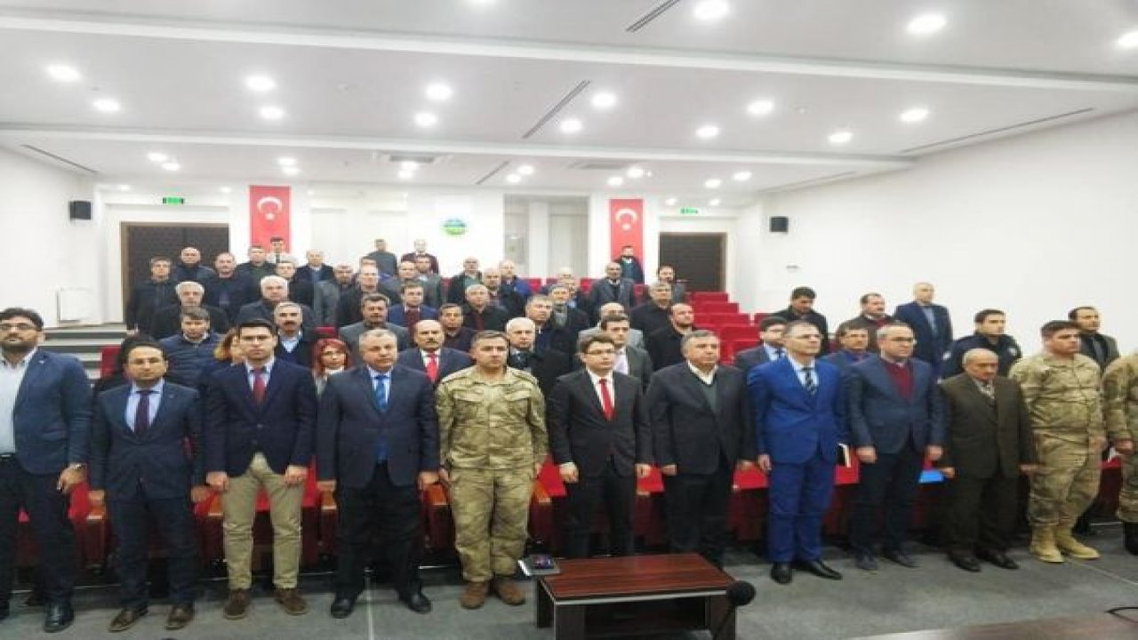 Nurdağı'nda uyuşturucu ile mücadele toplantısı