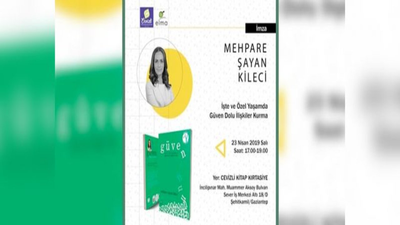 Mehpare Şayan Kileci, imza gününde okuyucularıyla buluşuyor