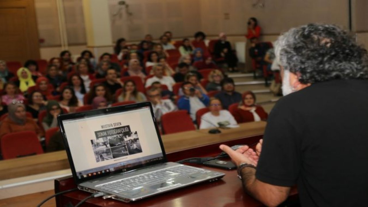 4 ilin gençleri fotoğrafçı Mustafa Seven ile buluştu