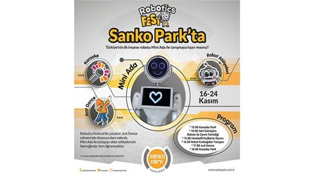 ROBOTICS FEST SANKO PARK'TA