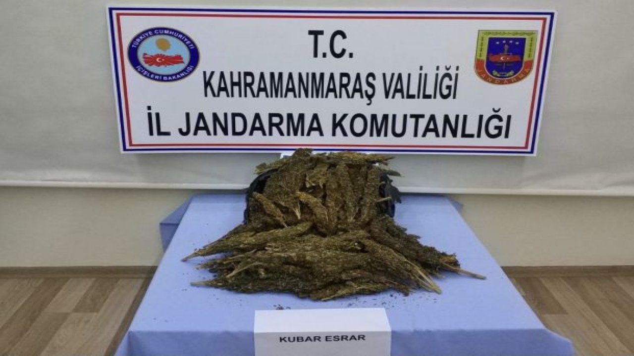 Kahramanmaraş'ta uyuşturucu operasyonu