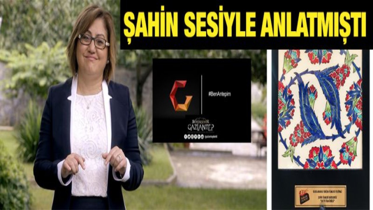 "BEN ANTEP'İM' FİLMİ ÖDÜL KAZANDI