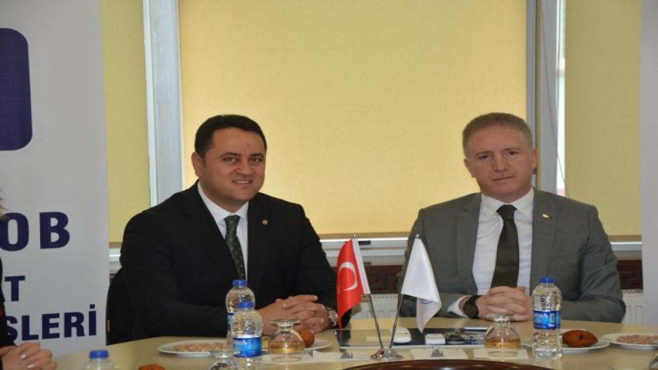 Vali Davut Gül, İMO Gaziantep Şubesini ziyaret etti