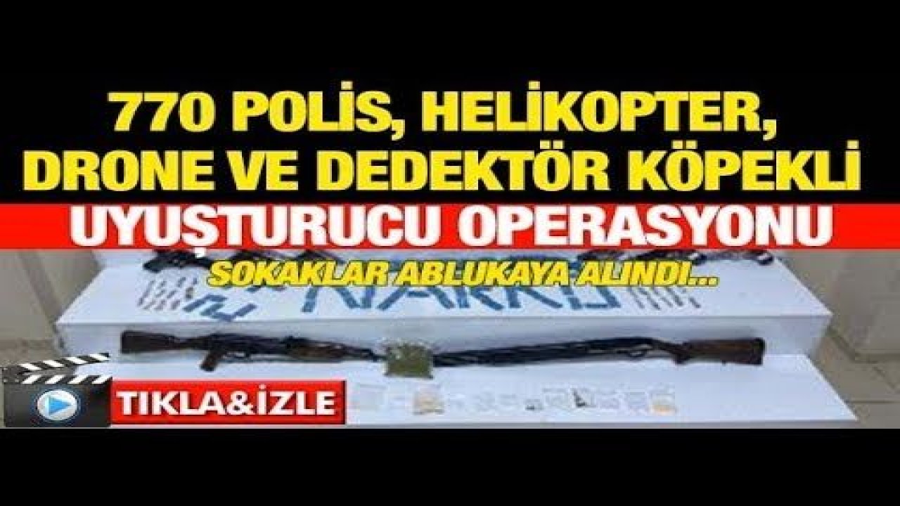 Gaziantep Emniyeti Uyuşturucu Tacirlerine Nefes Aldırmıyor...Dev Operasyonlar Sürüyor...