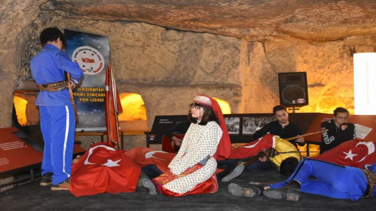 ŞAHİNBEY MİLLİ MÜCADELE MÜZESİ'NDE TARİH YENİDEN CANLANDI