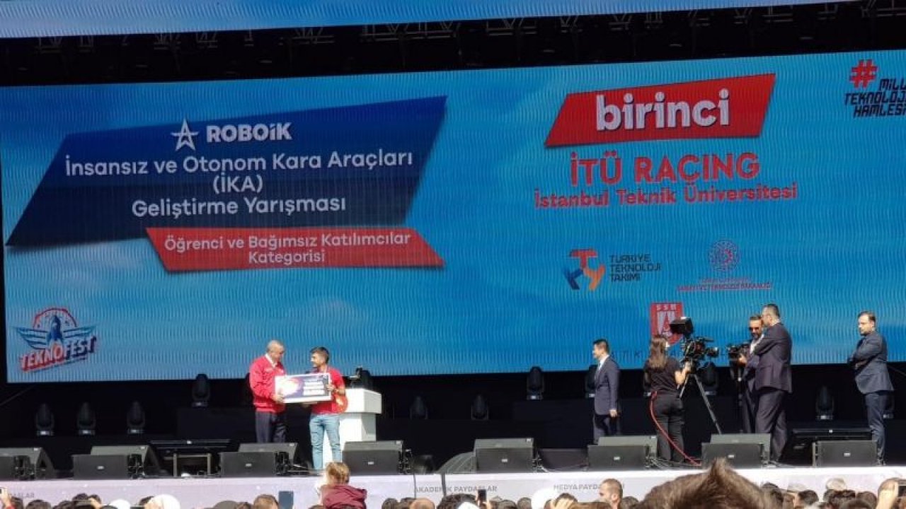 İnsansız ve Otonom Kara Araçları Yarışması ödülleri sahiplerini buldu