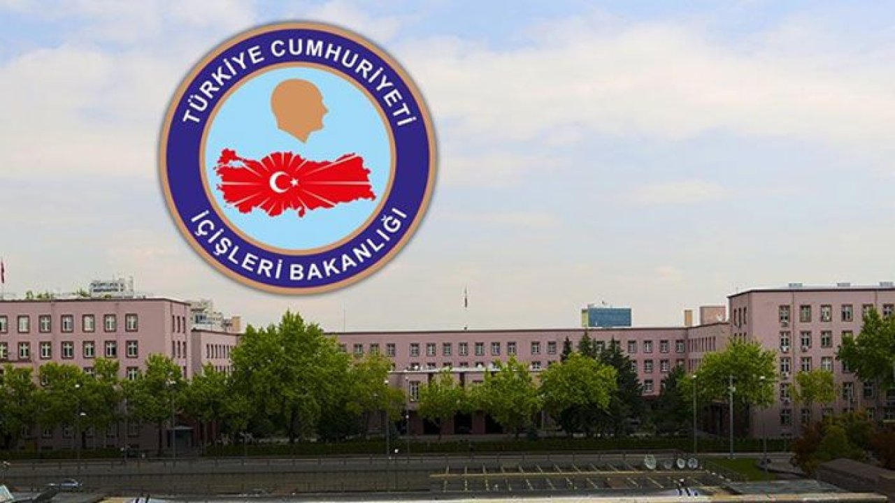 İçişleri Bakanlığı'ndan önemli açıklama