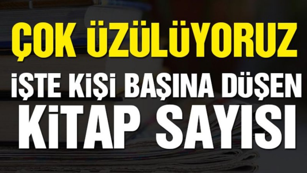 2018 yılında kitap artış hızı ve kişi başına düşen kitap sayısı azaldı