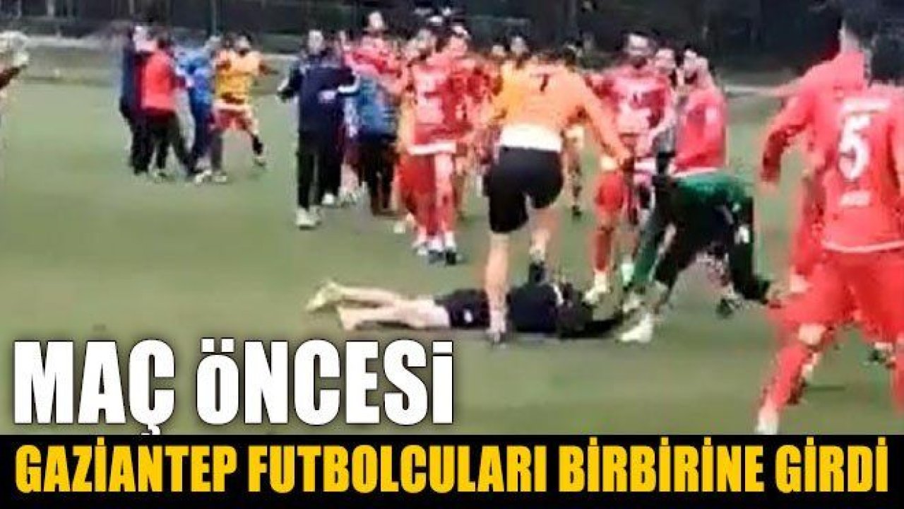Gaziantepli futbolcular zor anlar yaşadı