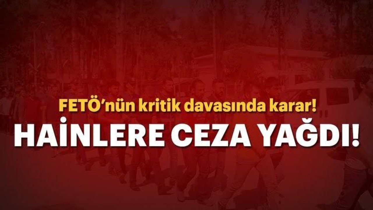 GAZİANTEP'TE FETÖ sanığı eski savcıya hapis cezası