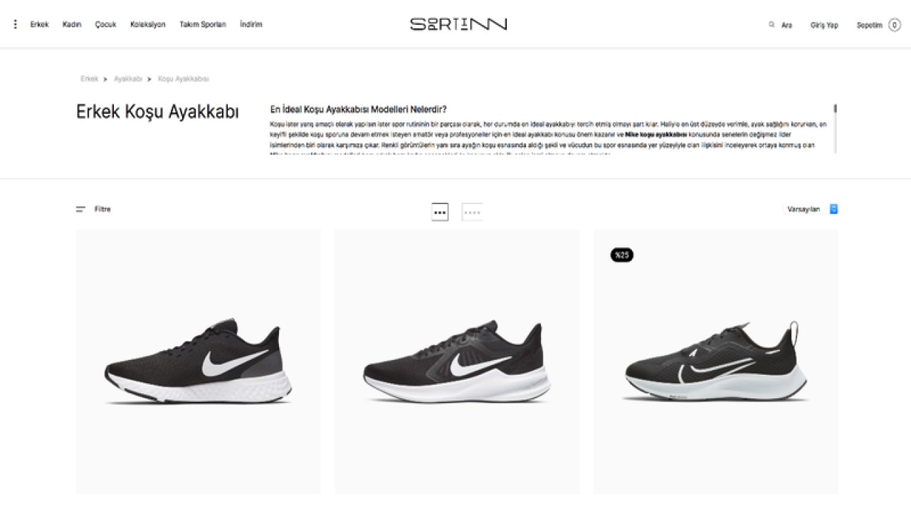 Nike Koşu Ayakkabısı Çeşitleri