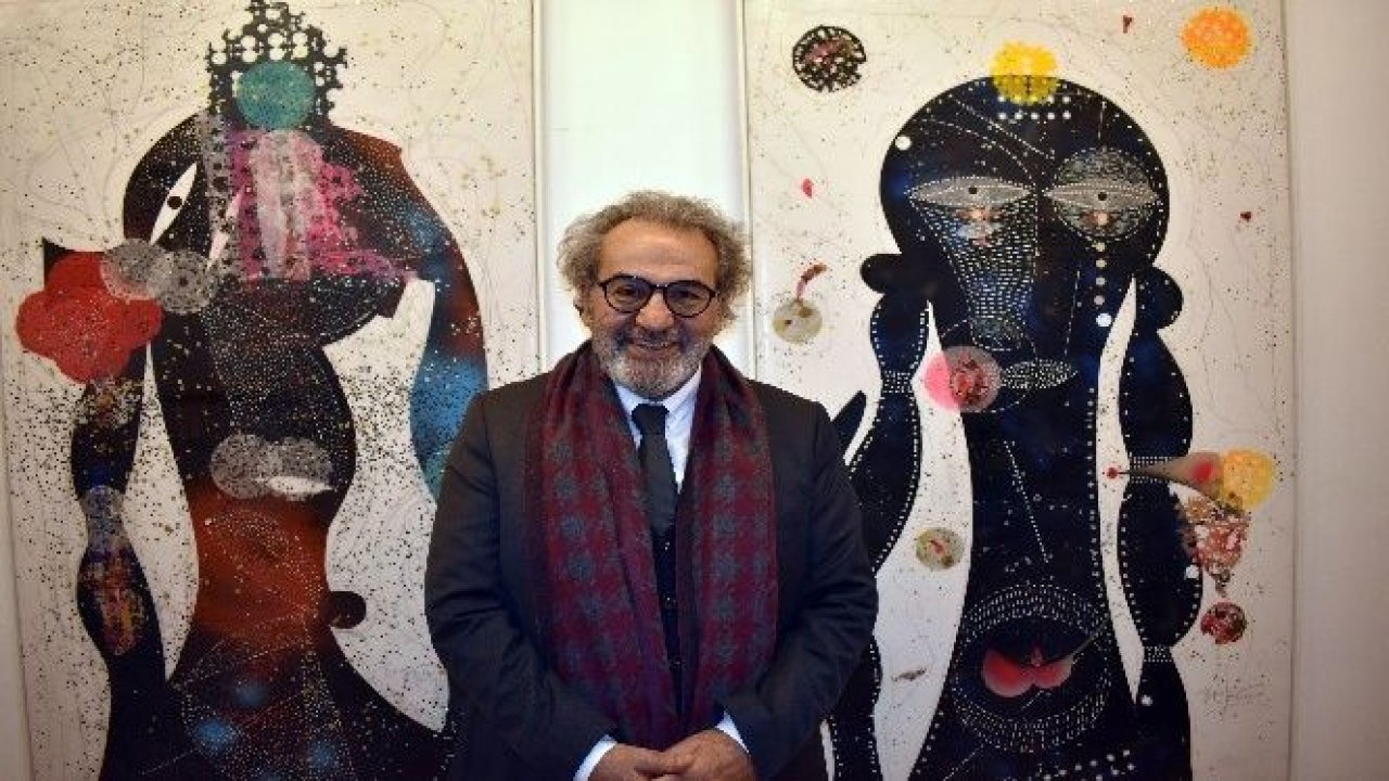 Prof. Dr. Koçan'ın SANKO Sanat Galerisindeki sergisine ilgi