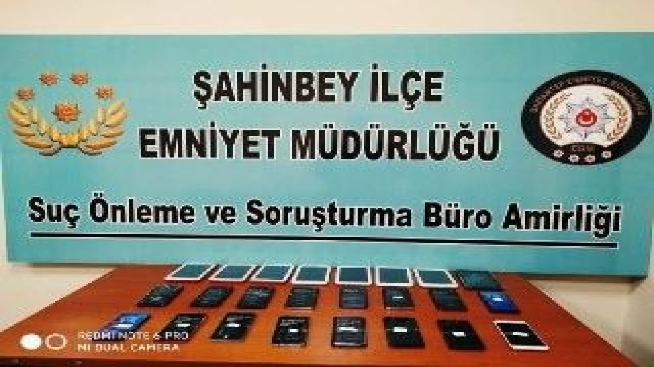 Gaziantep'te 16 adet kaçak cep telefonu yakalandı