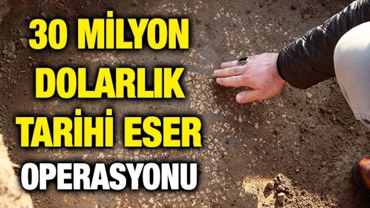 Tarlalarında tarihi eser buldular satmak isterken yakalandılar
