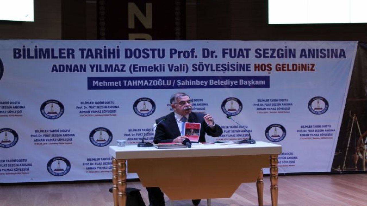 Prof. Dr. Fuat Sezgin Şahinbey'de anıldı
